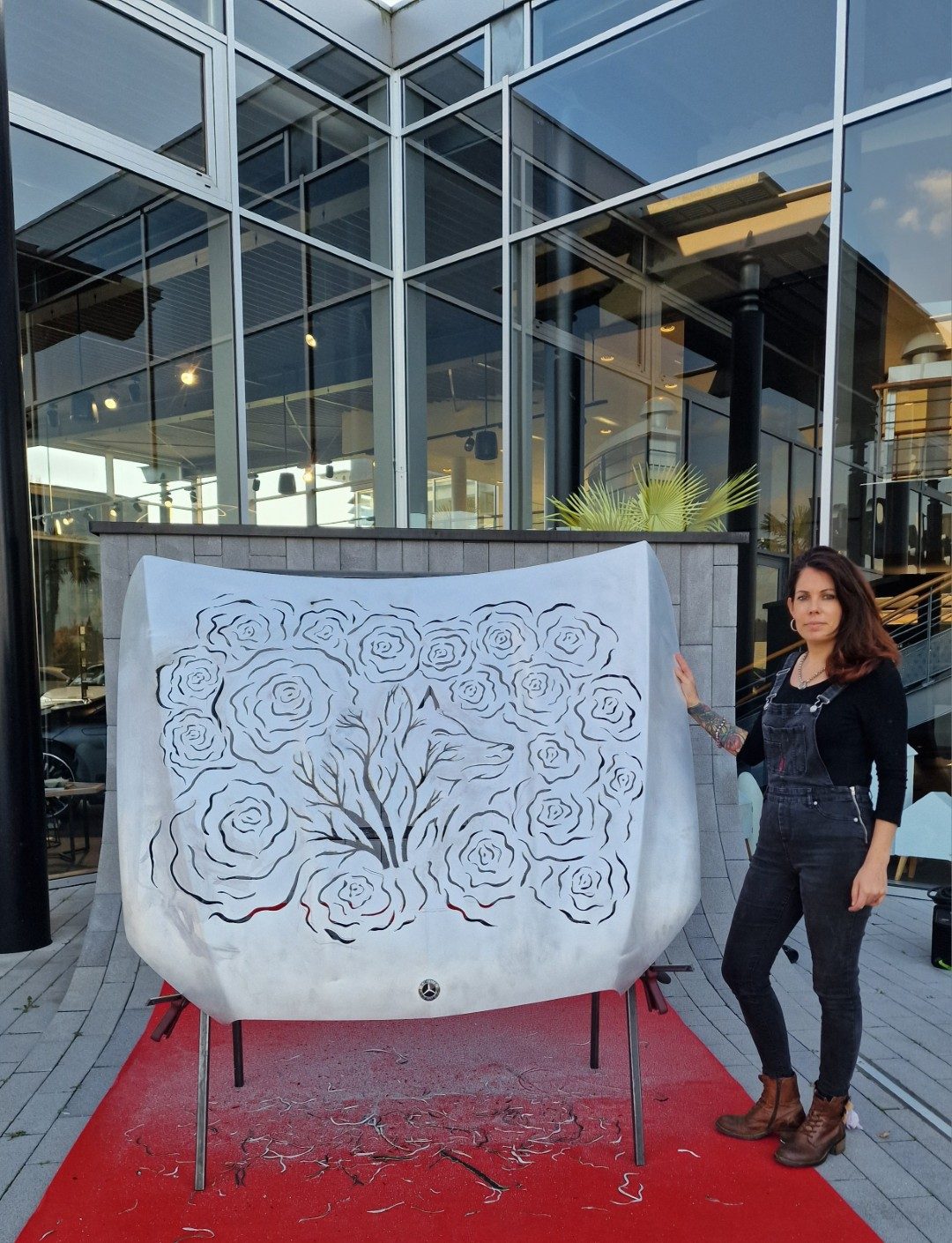 SCULPTURE CAPOT MERCEDES