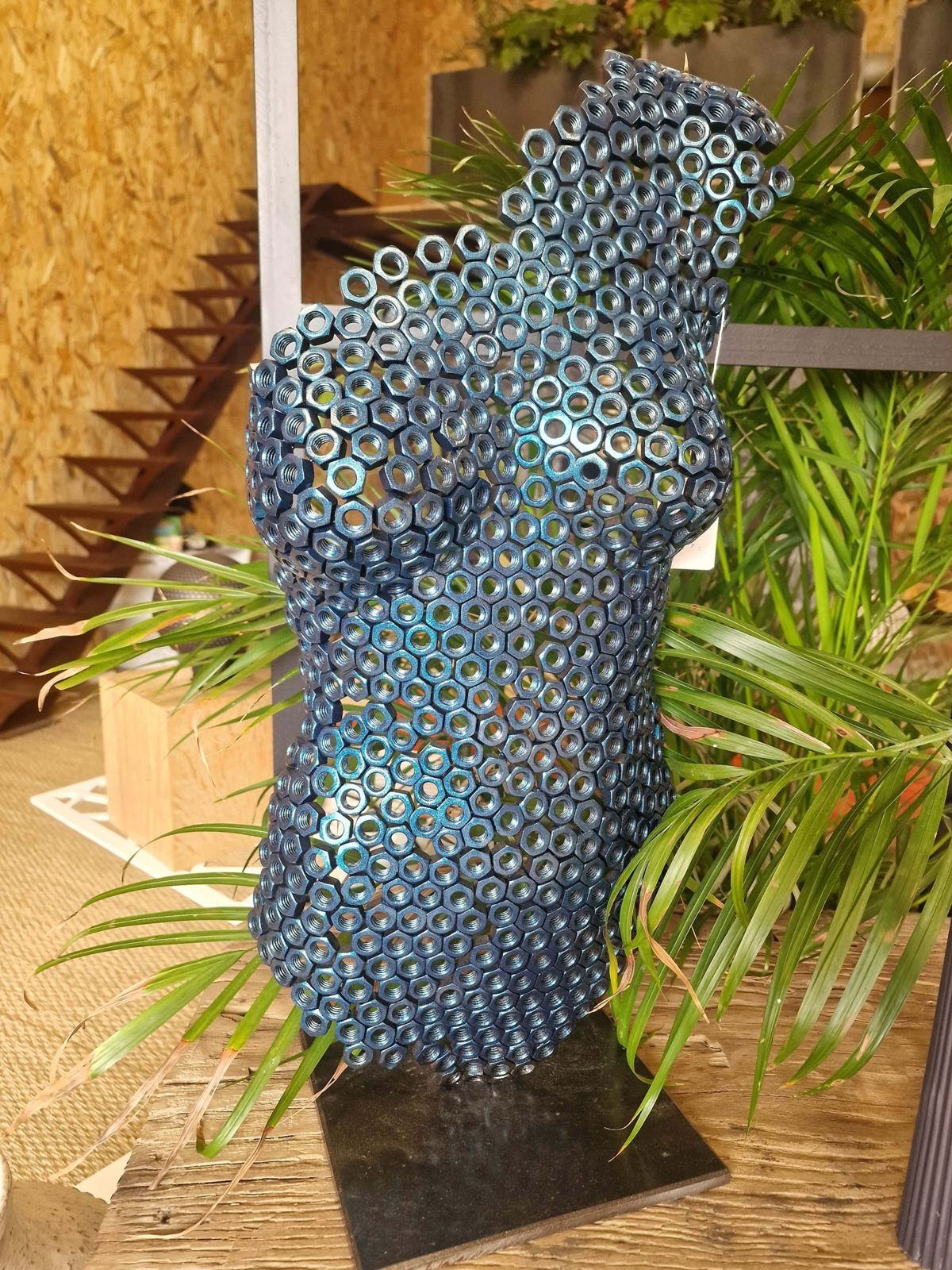Pièces exposées au showroom